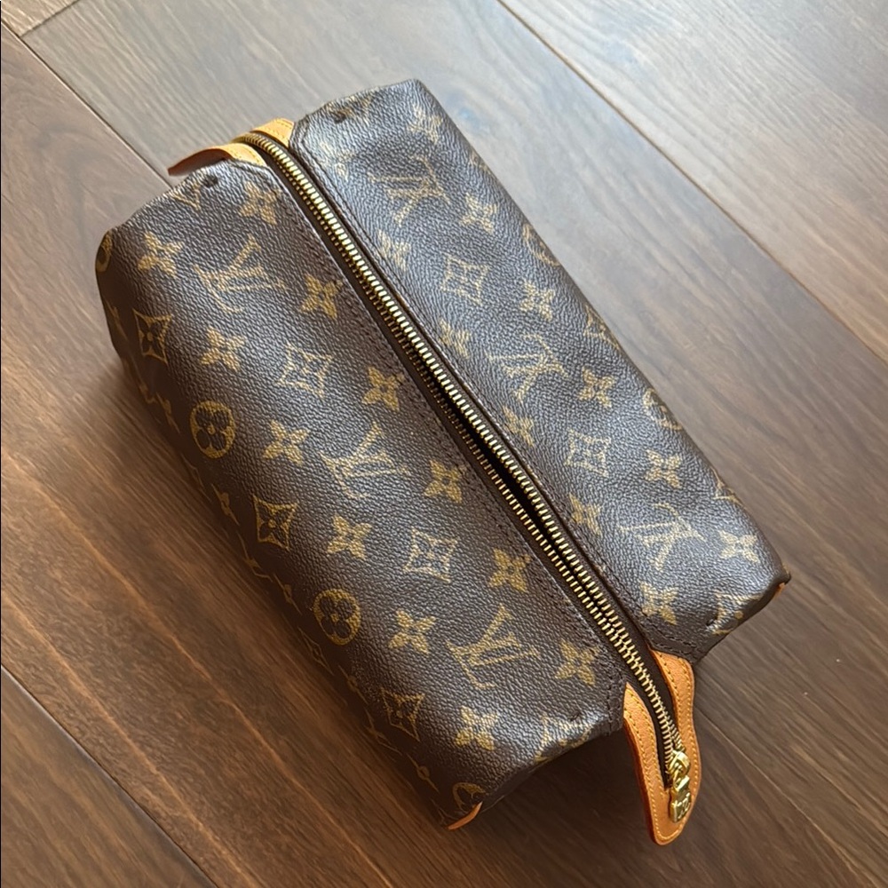 Louis Vuitton Brown Monogram Toiletry Bag